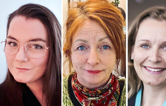 de tre forfatterne bildet viser de tre forfatterne