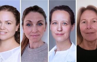 Marie Furuholmen Raastad, Thea Christine Skolt, Silje Bjerknes og Christine Tørris 