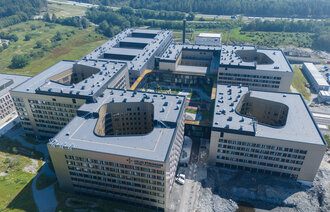 bilde av nye stavanger universitetssykehus på ullandhaug