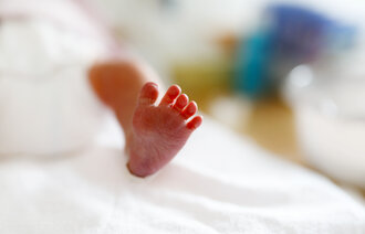 Fot til nyfødt