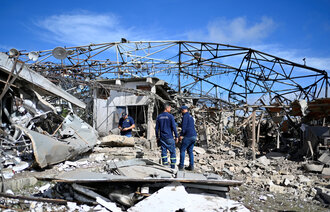 bilde av bombingen i venezuela