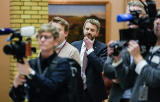 Bildet viser helseminister Jan Christian Vestre.