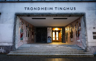 Bildet viser Trondheim tinghus.