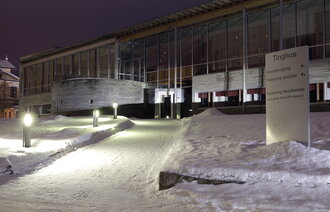 Bildet viser Eidsvoll tingrett