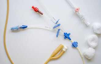 Bilde viser ulike venekateter