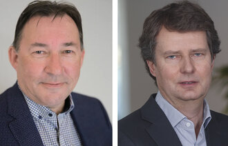 Bilde av Gunnar Alskog og Per Axel Koch