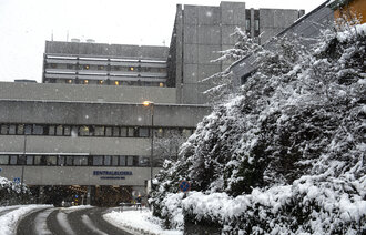 Bildet viser Haukeland universitetssjukehus.
