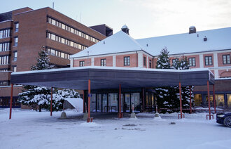 Bildet viser sykehuset i Elverum.