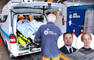 bilde av &oslash;nsketransporten og geir pollestad og ingrid fiskaa