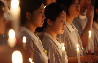 Sykepleierstudenter i Daegu