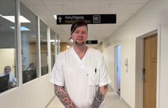 Bildet viser Gøran Johansen