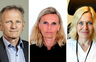 Bildet viser Eivind Hansen, Lisbeth Sommervoll og Trine Olsen.