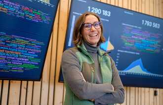 Bildet viser Gina Helstad.