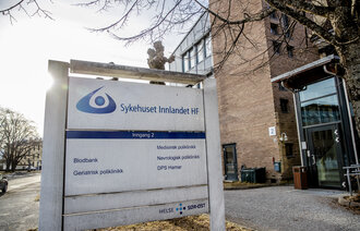 bildet viser Sykehuset Innlandet