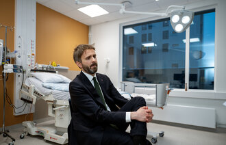 Bildet viser helseminister Jan Christian Vestre.