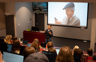 Bilde fra forelesning