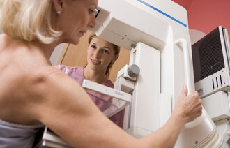 bildet viser mammografiscreening