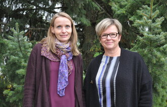 Guri Bråthen og Lene Melbye er Østre Totens første kvinnelige ordfører og varaordfører
