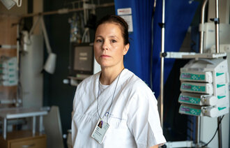 Faggruppeleder for intensivsykepleierne (NSFLIS) Paula Lykke