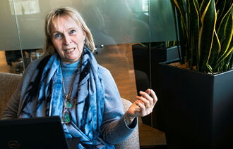 Bildet viser Berit Støre Brinchmann