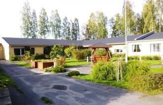 Bildet viser Bjørkeliga bokollektiv for personer med demens i Gjøvik.
