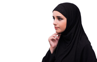 Bilde av kvinne med hijab