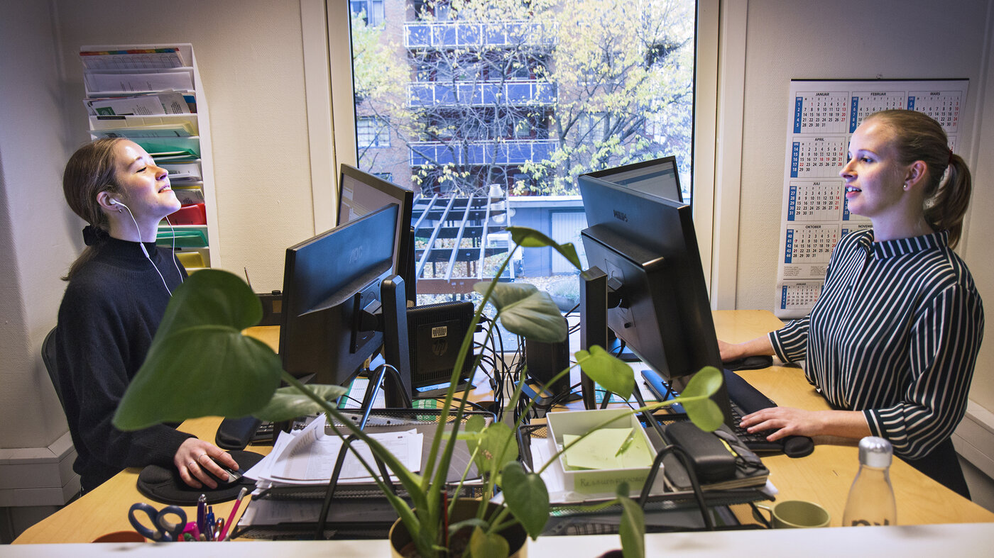 Bilde viser: Overvåker pasienter på avstand