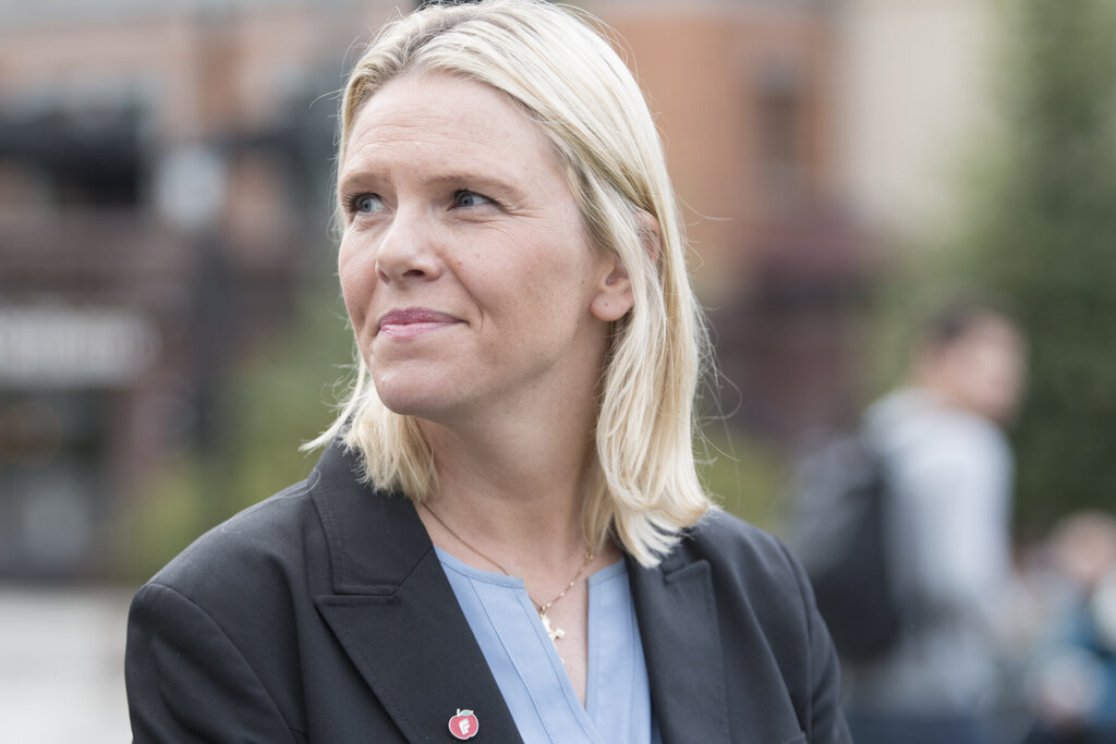 Bildet viser Sylvi Listhaug.