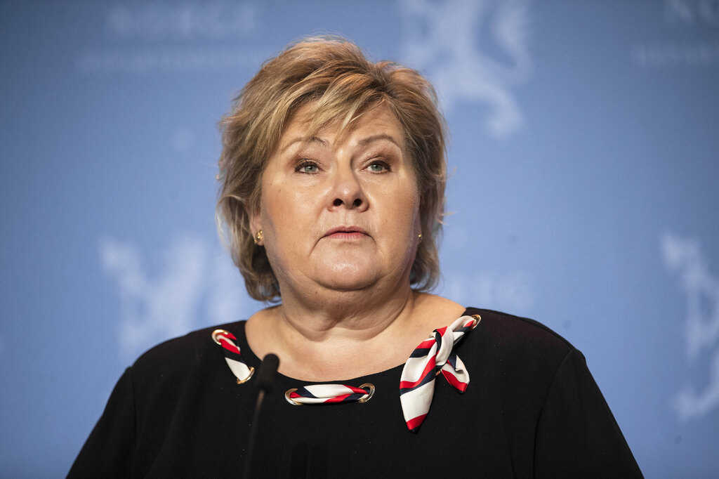 Statsminister Erna Solberg (H)