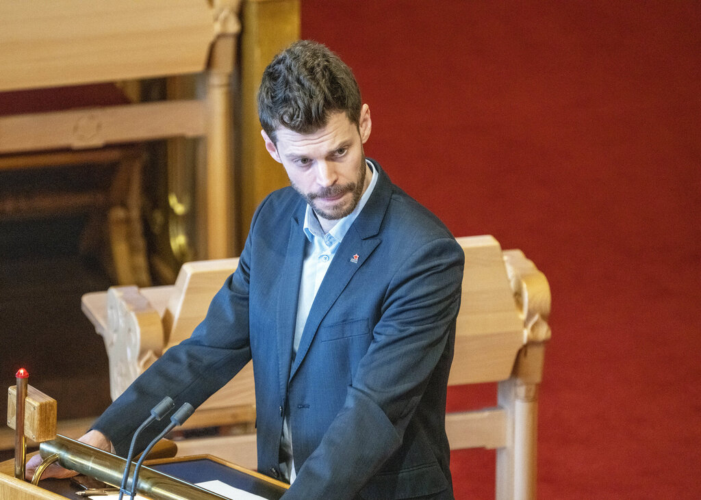 Rødt-leder Bjørnar Moxnes. Foto: Gorm Kallestad / NTB