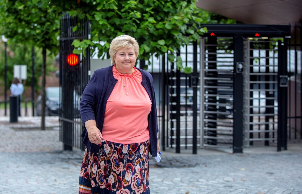 Statsminister Erna Solberg