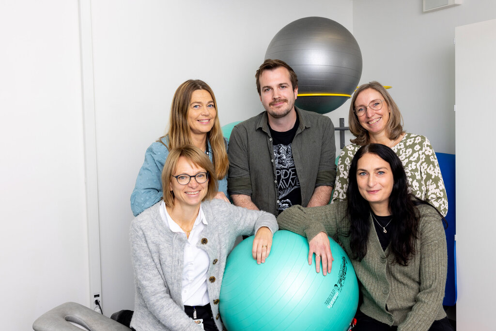 Fem sykepleiere fra Smerteklinikken ved St. Olavs hospital forsker.