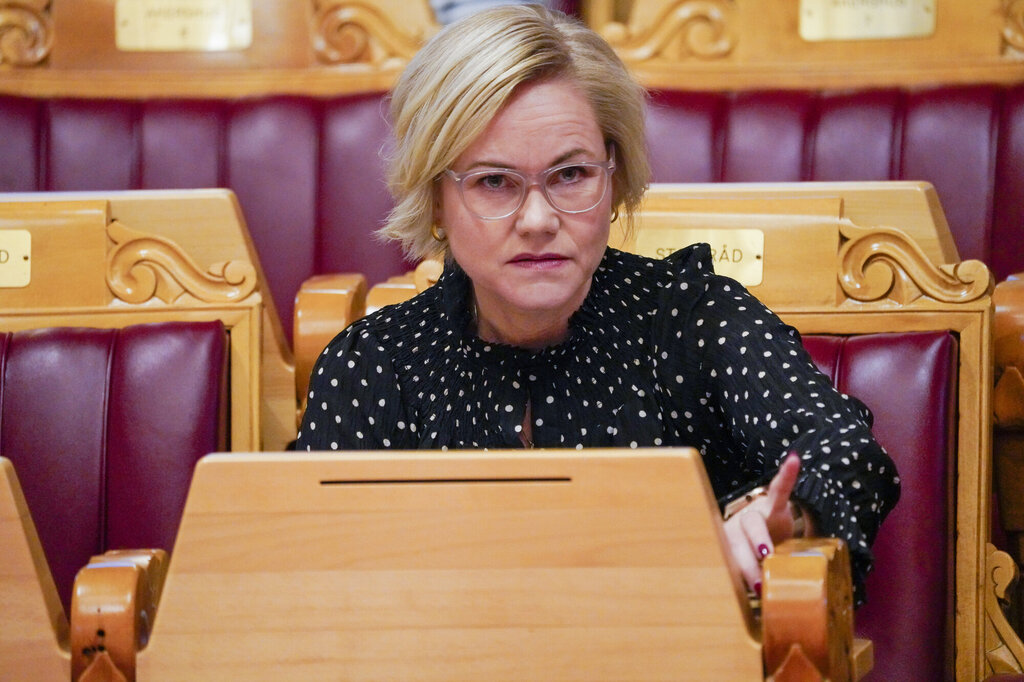 Ingvild Kjerkol i Stortinget