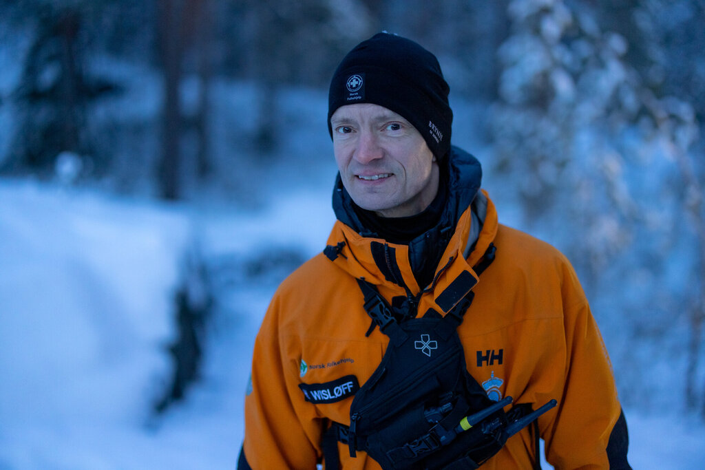 Harald Wisløff, frivillig og operativ leder i Norsk Folkehjelp Follo