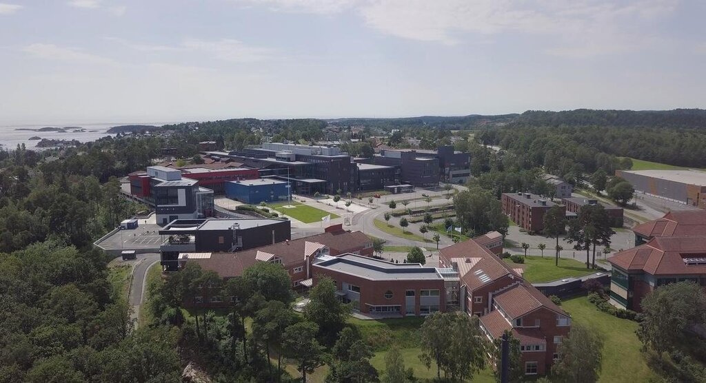 Bildet viser Grimstad campus