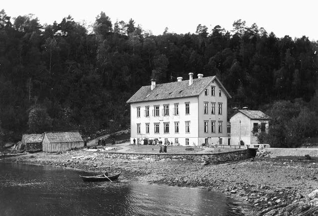 Kysthospitalet i Hagevik, det opprinnelige bygget
