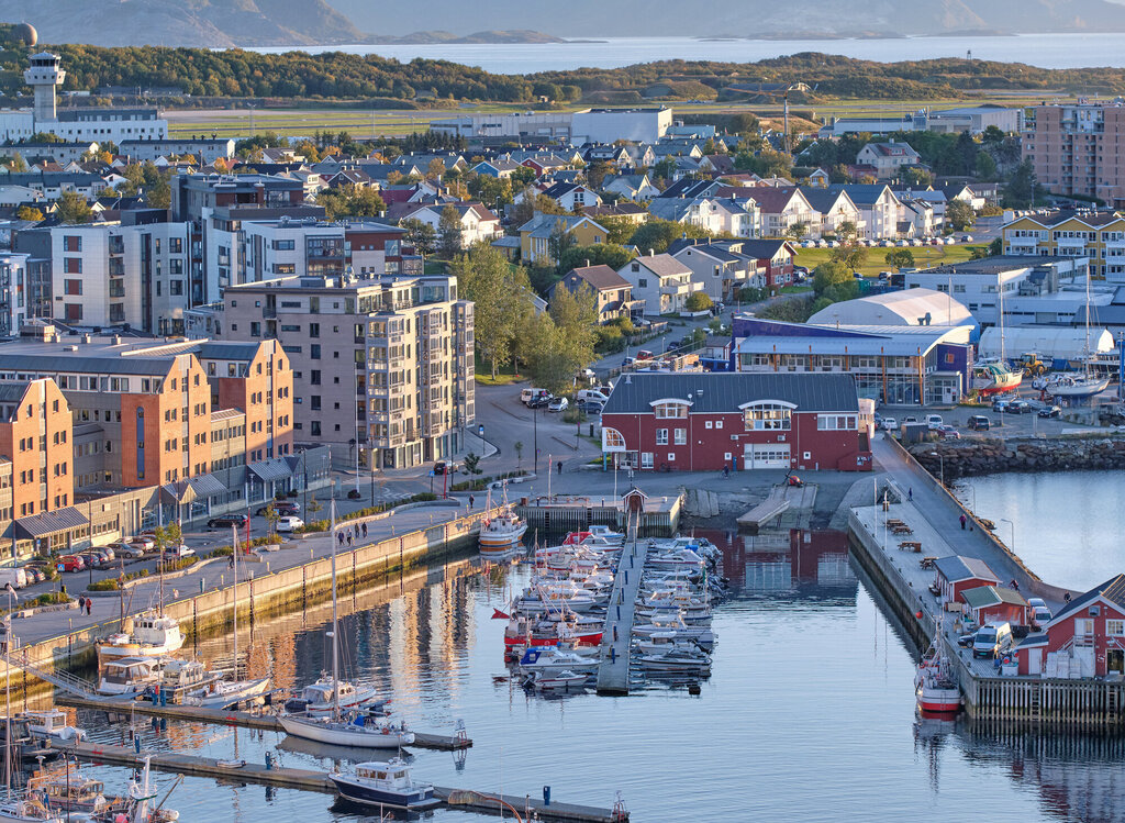 bilde av bodø havn