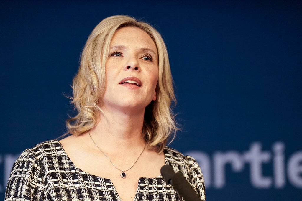 Bildet viser Frps partileder Sylvi Listhaug