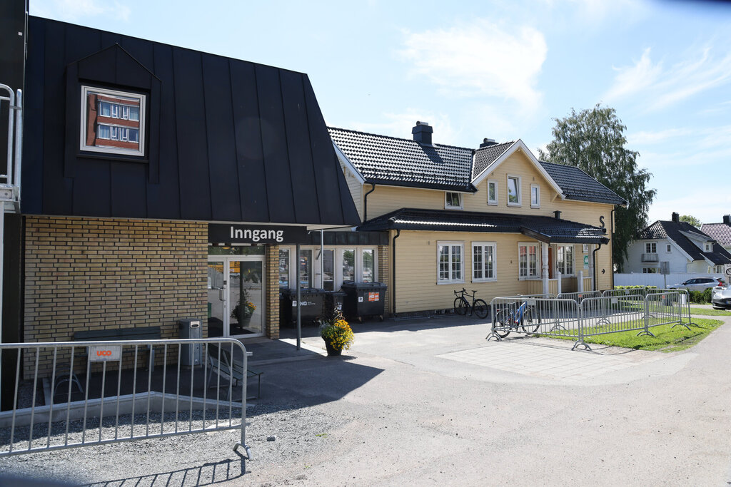 Bildet viser en bygning som er en del av Sykehuset i Vestfold