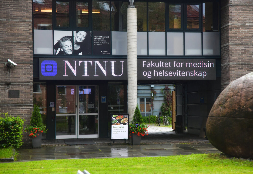 inngangspartiet til ntnu i trondheim