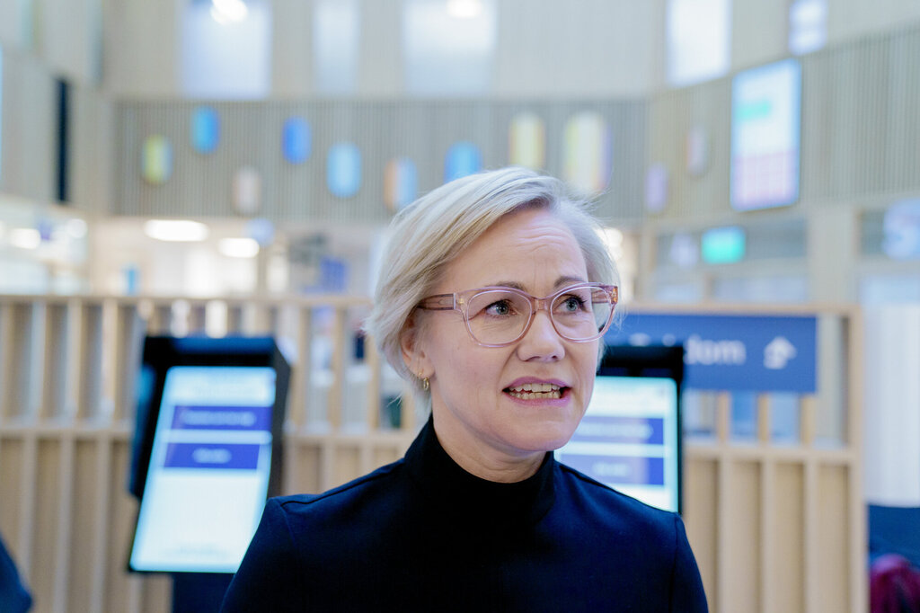 Bildet viser helse- og omsorgsminister Ingvild Kjerkol