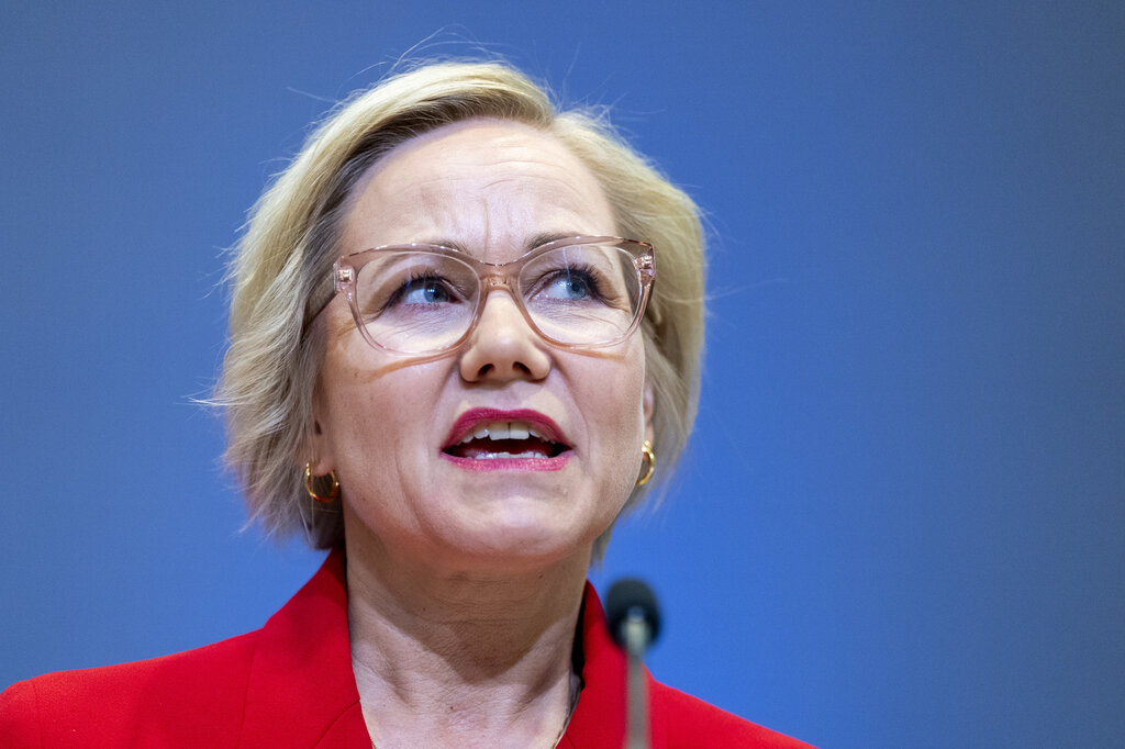 Bildet viser helse- og omsorgsminister Ingvild Kjerkol