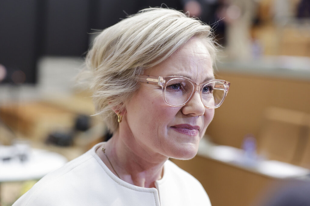 Bildet viser helse- og omsorgsminister Ingvild Kjerkol