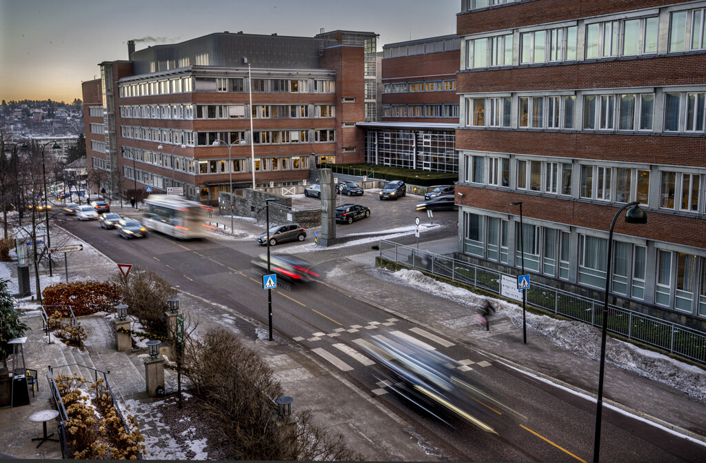 Bilde av sykehuset i vestfold