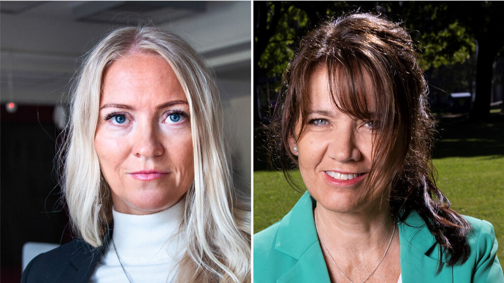 Bilde av Lill Sverresdatter Larsen og Anne-Kari Bratten