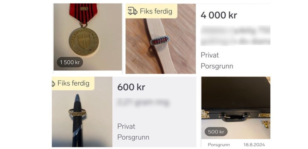 Bildet viser en Finn-annonse