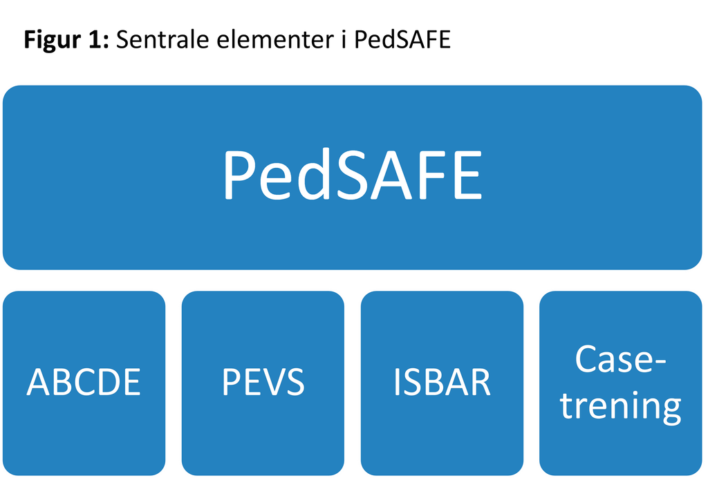 Figur 1: Sentrale elementer i PedSAFE