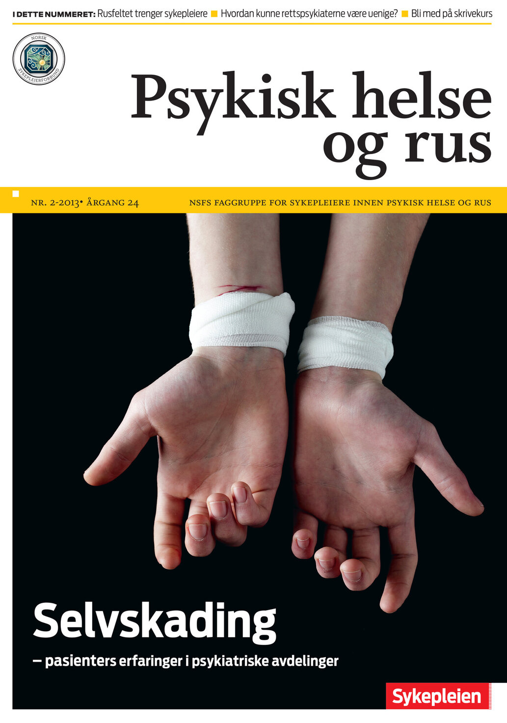 Psykisk Helse Og Rus Nr. 2 2013