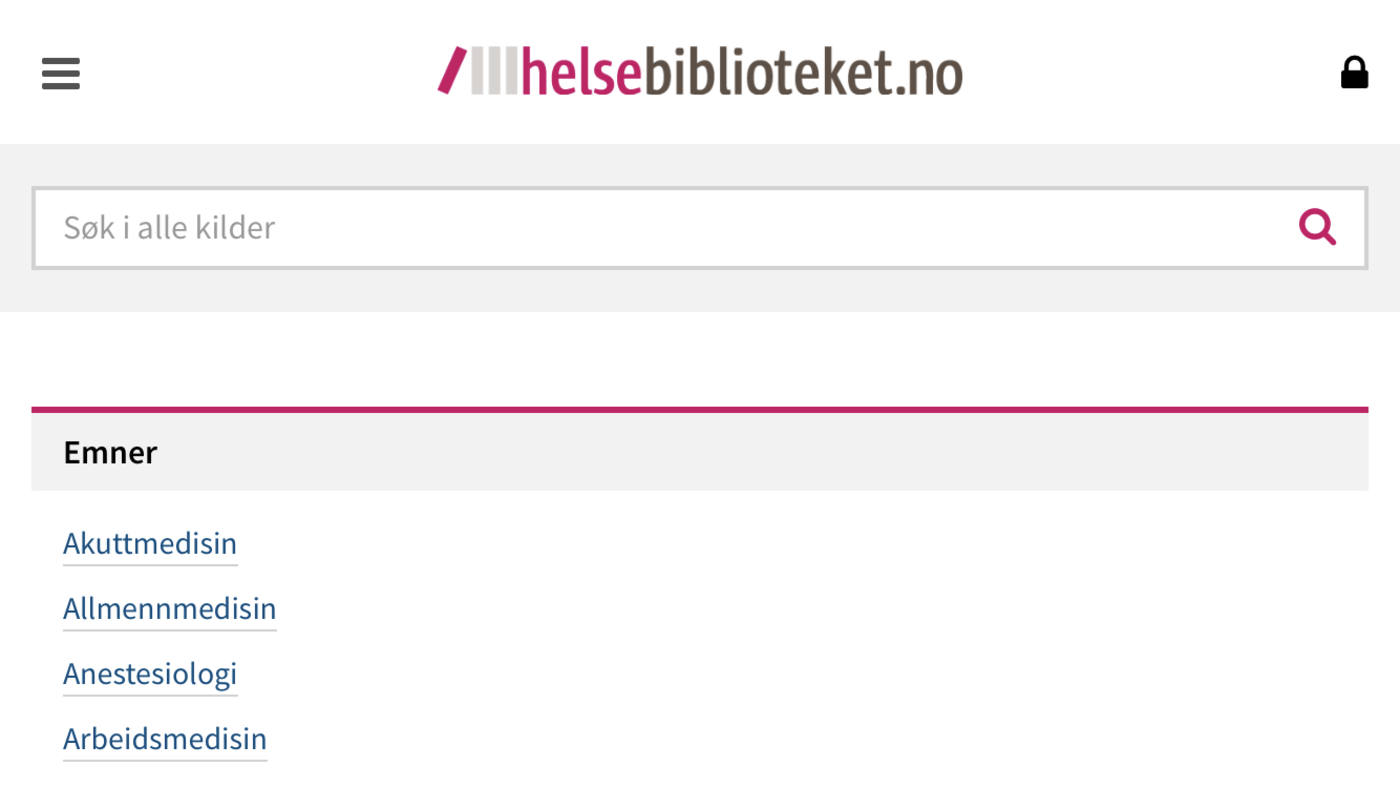 Helsebiblioteket Må Kutte