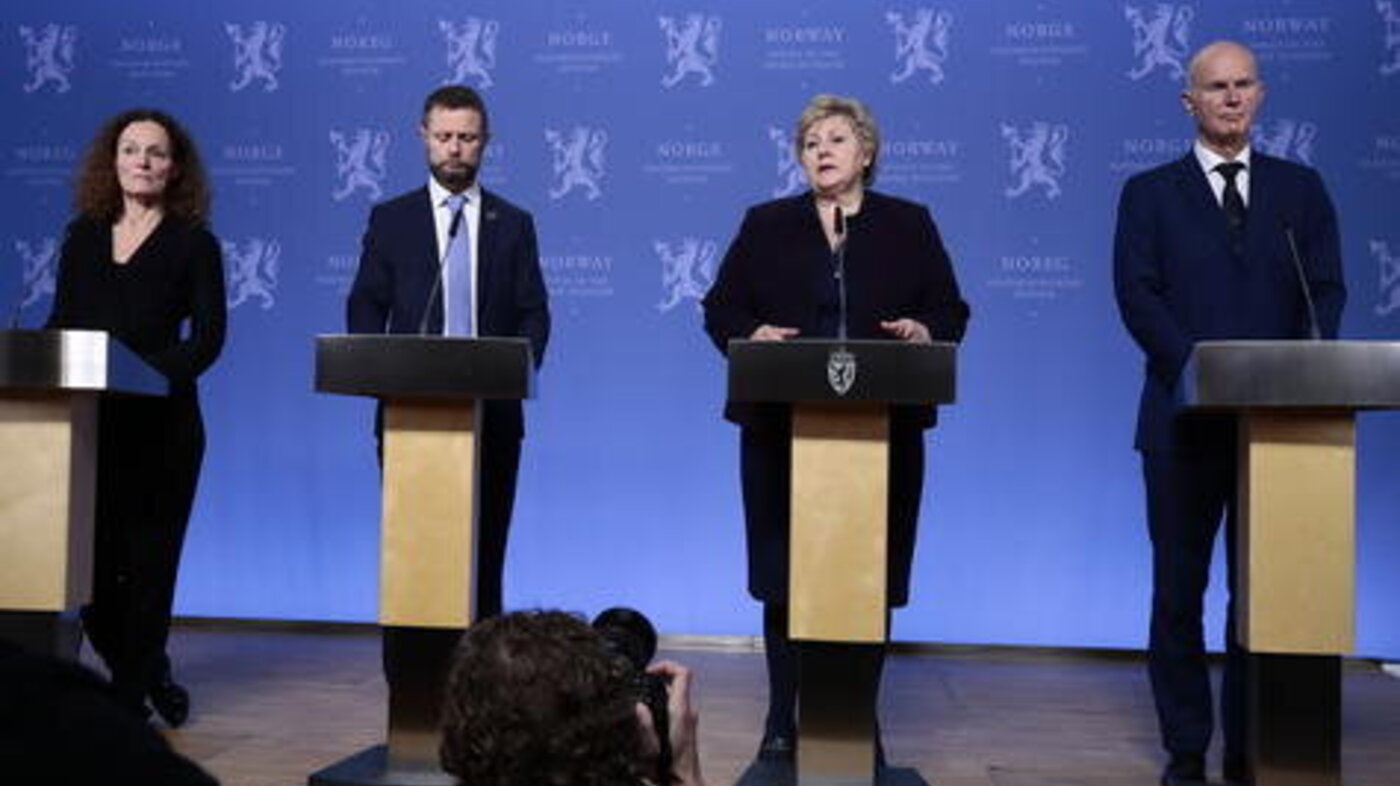 Pressekonferansen 12.3.2020